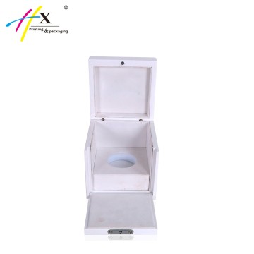 unique design vertical perfume display wooden box