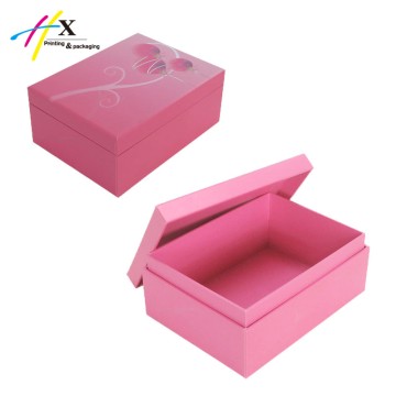fancy hard paper wallet gift packaging box