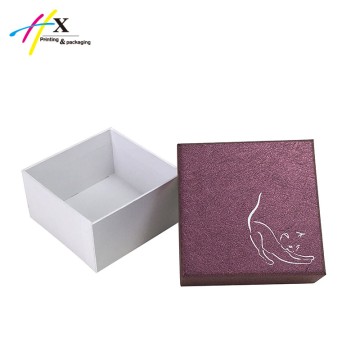 custom printing fancy paper gift box jewelry packaging box