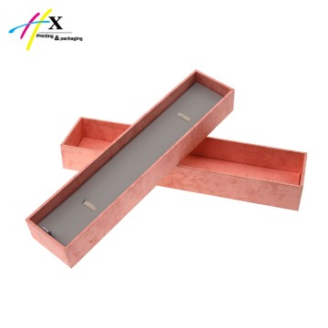 long hard paper jewelry box chain box 