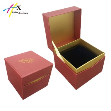 make rigid paper box with cushion for watch