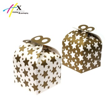 custom artwork printed folding candy packaging box