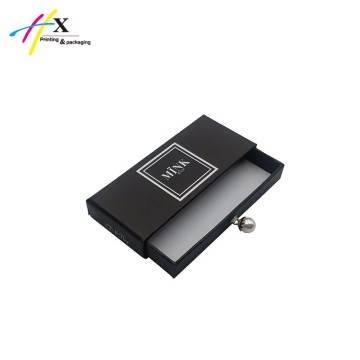 custom printing sliding paper eyelashes box