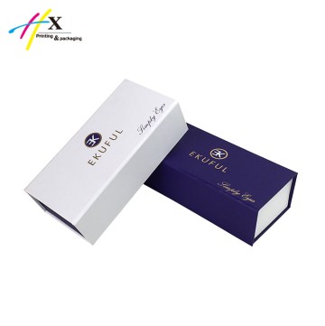 custom printing foldable paper box for sunglasses