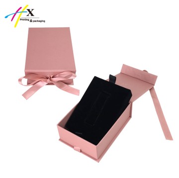 pink paper gift box for ladies watch