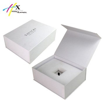 rigid paper gift box for wooden ring box packaging