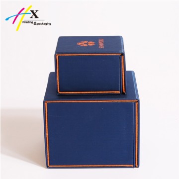 Luxury blue fancy magnetic jewelry box for bangle