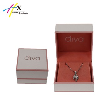 Nice plastic jewelry box for necklace packing