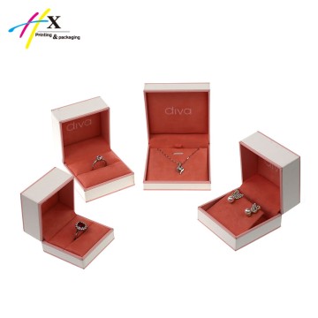 Factory handmade jewelry packing box with custom logo