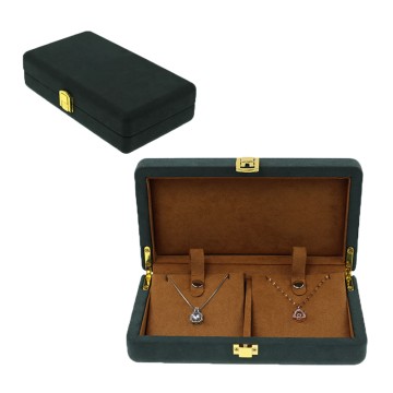 Green Jewelry Storage Box for Necklace