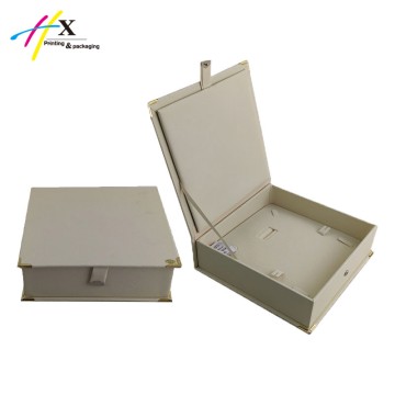 Beige Paper Jewelry Packaging Box for Jewelry Set