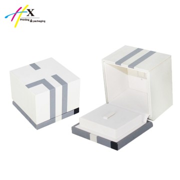 elegant design wooden ring box custom ring display box