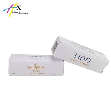 custom paper box sample perfume bottle packaging box