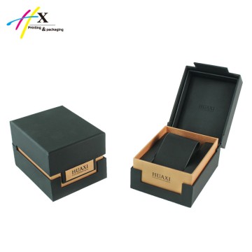 Custom Modern design Luxury Paper Cardboard Wrist Watch Box 