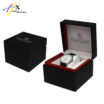wooden watch box for single wrist watch packaging