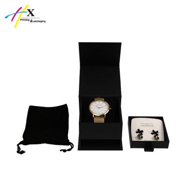 magnet closure Custom paper watch packaging box