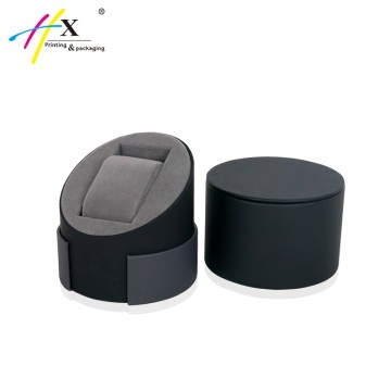 Tube design Custom Watch Box With Pillow Rigid Gift Box
