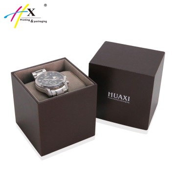 simple design paper watch box with custom logo