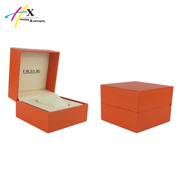 Orange Women Watch Gift Box