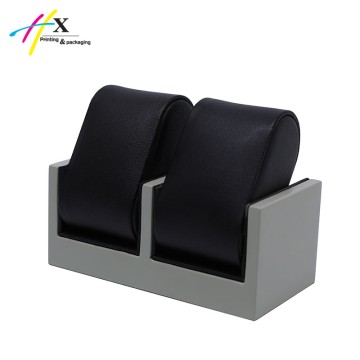 gray matte lacquered watch display OEM manufacture