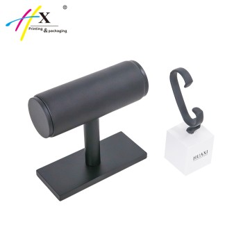 MDF watch and jewelry display with PU leather lining
