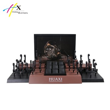 custom design high quality wood watch display