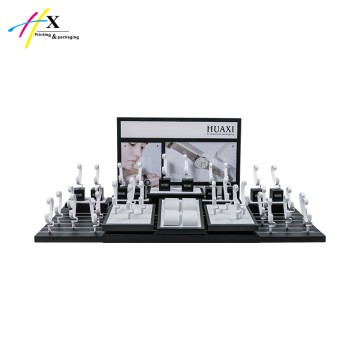 black matte finishing large size watch display set