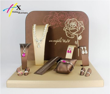 Golden Jewelry Display Stand