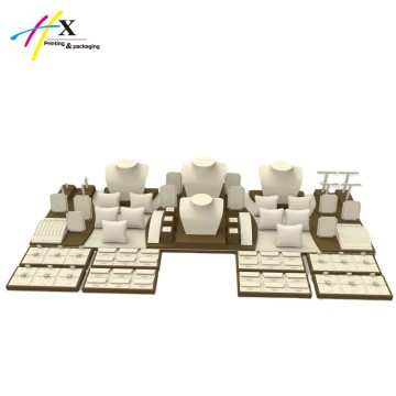 PU Leather Jewelry Display Set