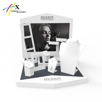 luxurious white jewelry display new design for oem-JZ462