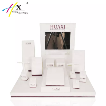 Exquisite white jewelry display stand for oem-JZ536