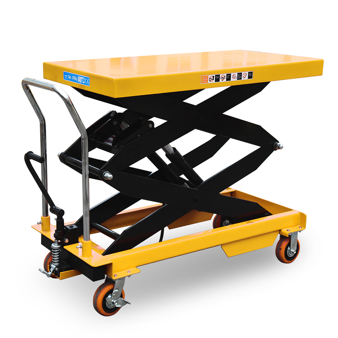 PTS1000/1500 Manual Lift Table