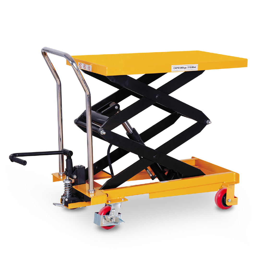 PTS500/800 Manual Lift Table