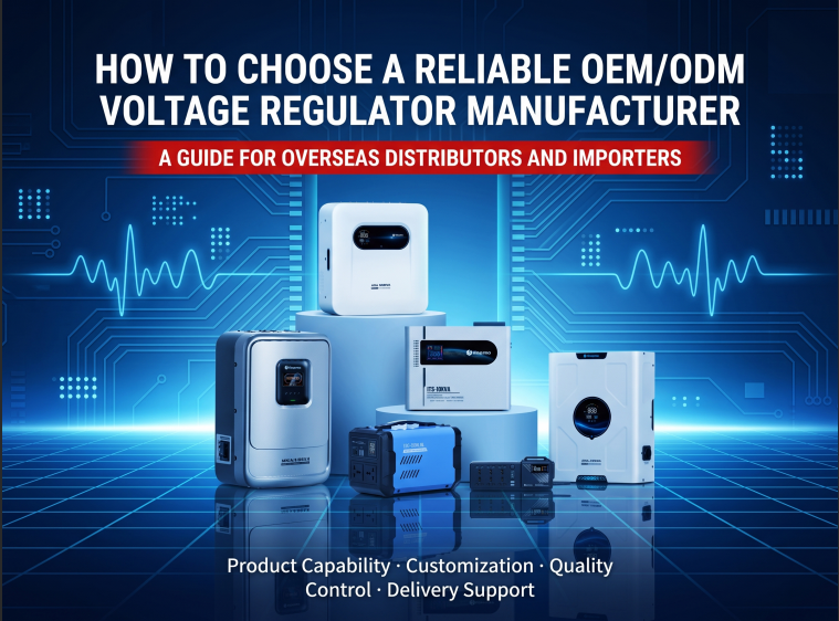 How to Choose the Right OEM/ODM Voltage Stabilizer Manufacturer