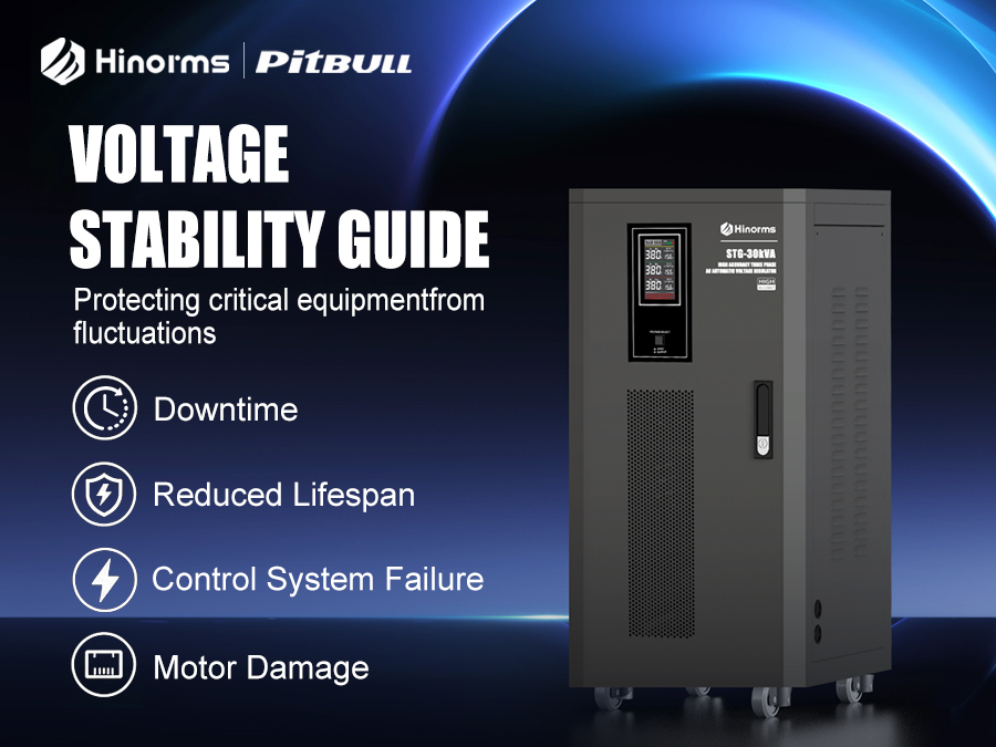 Why Industrial Equipment Needs Voltage Stabilizers: Understanding Voltage Fluctuation Risks