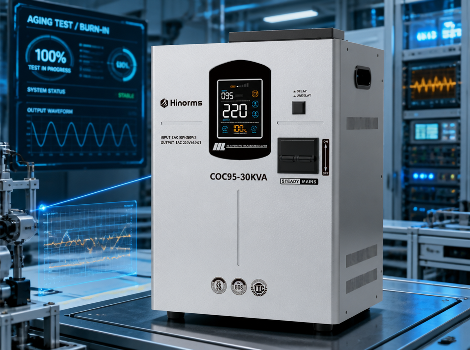 Behind Every Reliable Voltage Stabilizer: The Importance of Factory Aging Testing