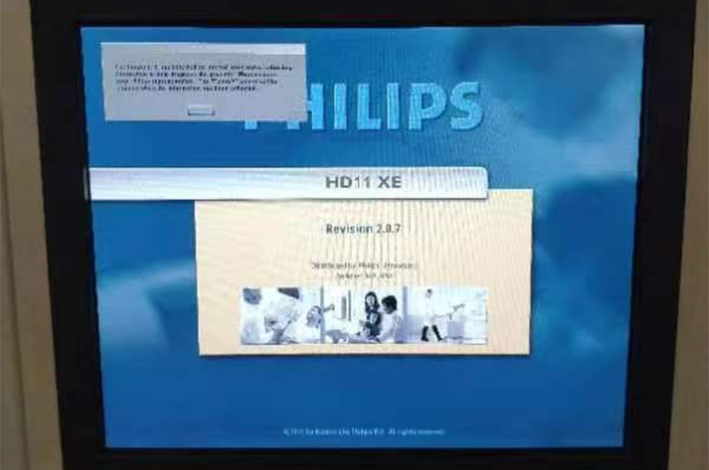 Erro de inicialização do Philips HD11744