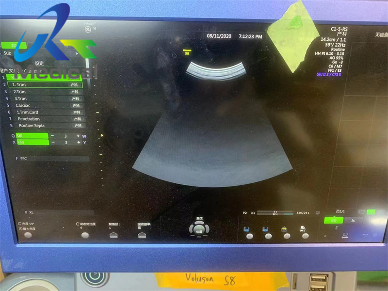 GE C1-5-RS Micro Convex Used Ultrasound Probe Medical Scanner
