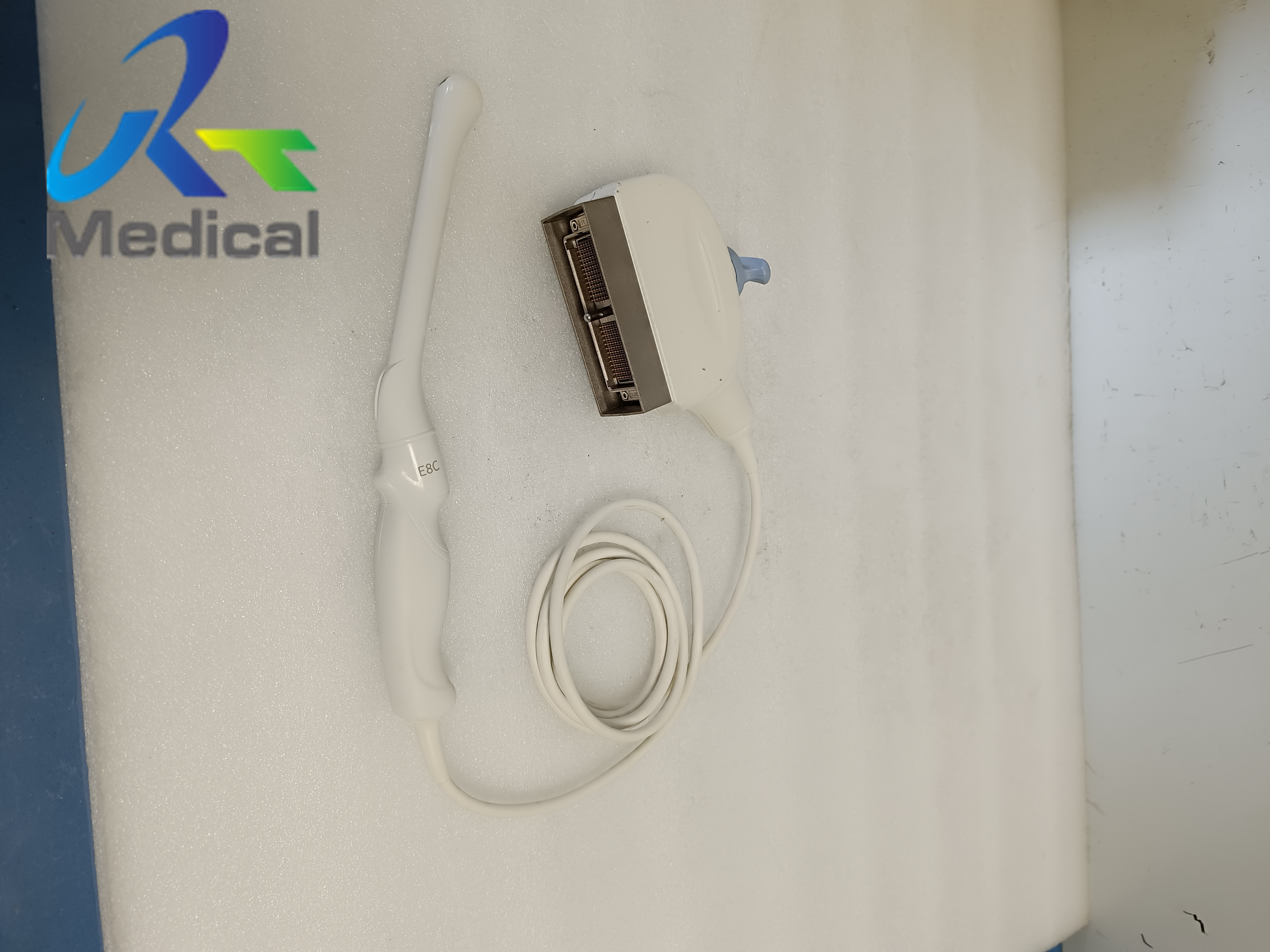 GE E8C 11.5 MHz Intracavity Transducer Medical Ultrasonic Probe In Hospital