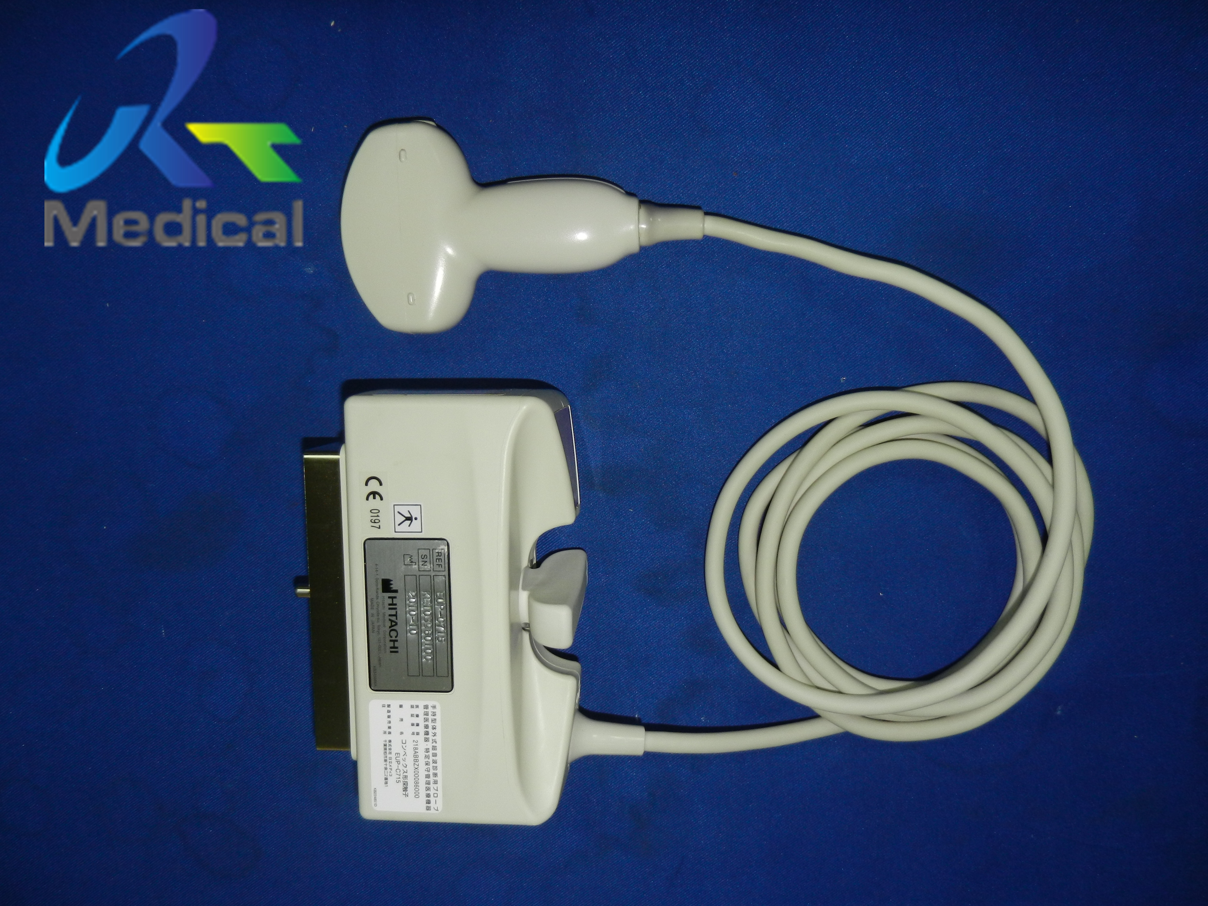 Hitachi EUP-C715 Abdominal Ultrasound Probe Imaging Diagnosis Equipment Care Supplies