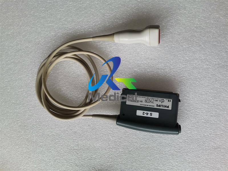 Philips S4-2 Curved Array Transducer Probe Ultrasound Doppler Scanner