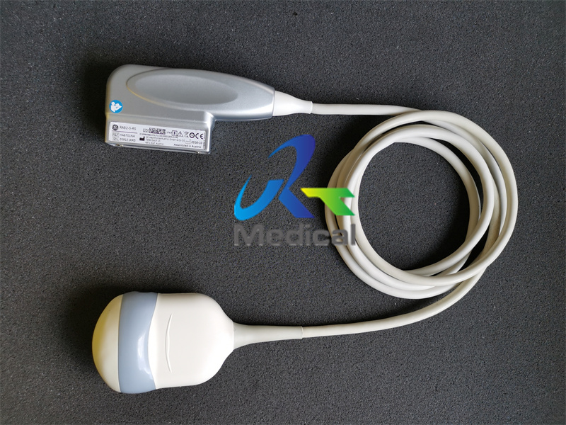 GE RAB2-5-RS 2D 3D Ultrasound Transducer Probe Medical Device Real Time Volume