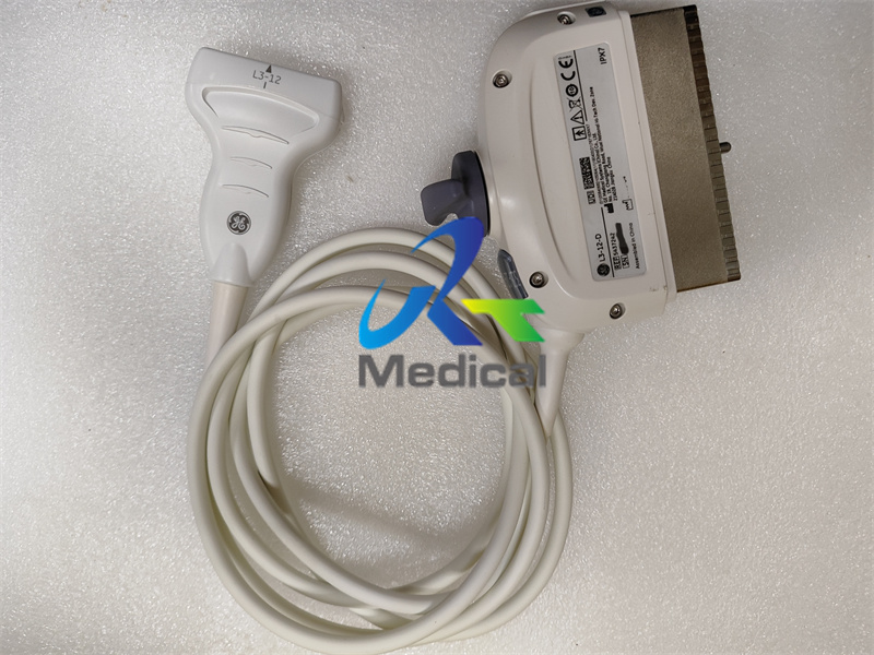 GE L3-12-D Linear Vascular Ultrasound Transducer Probe Small Parts