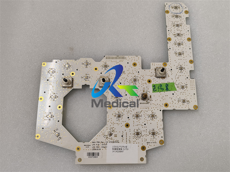 Panel Kontrol Bagian Sistem Ultrasound GE Logiq P5 5144537/5175314