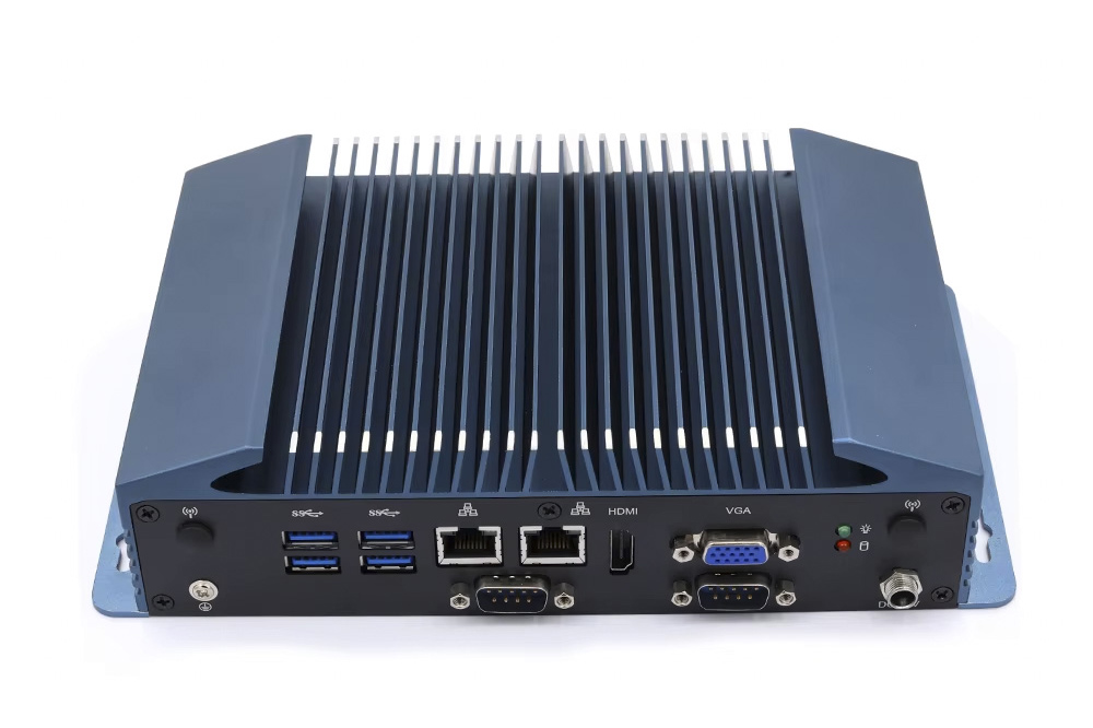 Wide Temperature X86 Fanless Embedded Computer, Elkhart Lake CPU Max 32GB DDR4, Rich Serial USB Dual Ethernet Ports