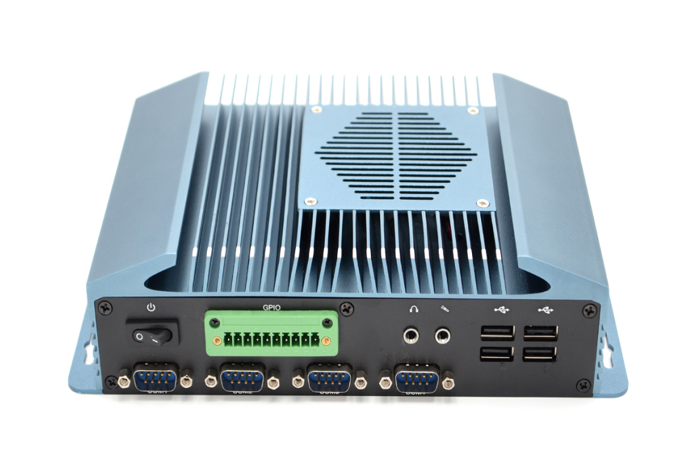 -20~60℃ Wide Temp Fanless X86 Micro Industrial Computer, 11th Gen Intel CPU, Max 32GB RAM, Dual 4K HDMI & Rich Industrial Interfaces