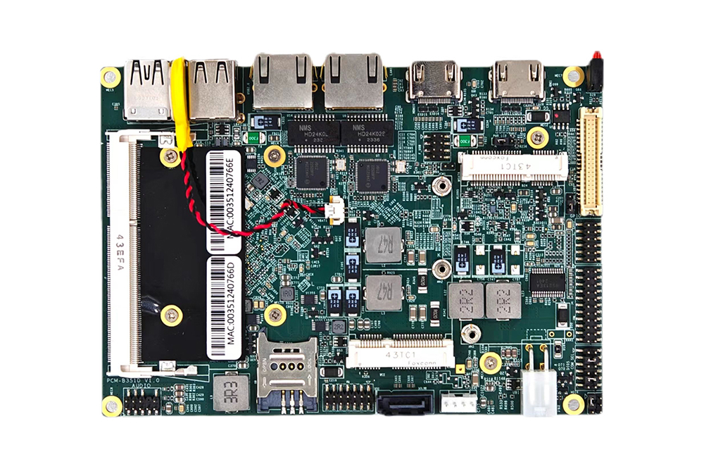 Fanless X86 Industrial PC Motherboard with Wide Temp Support