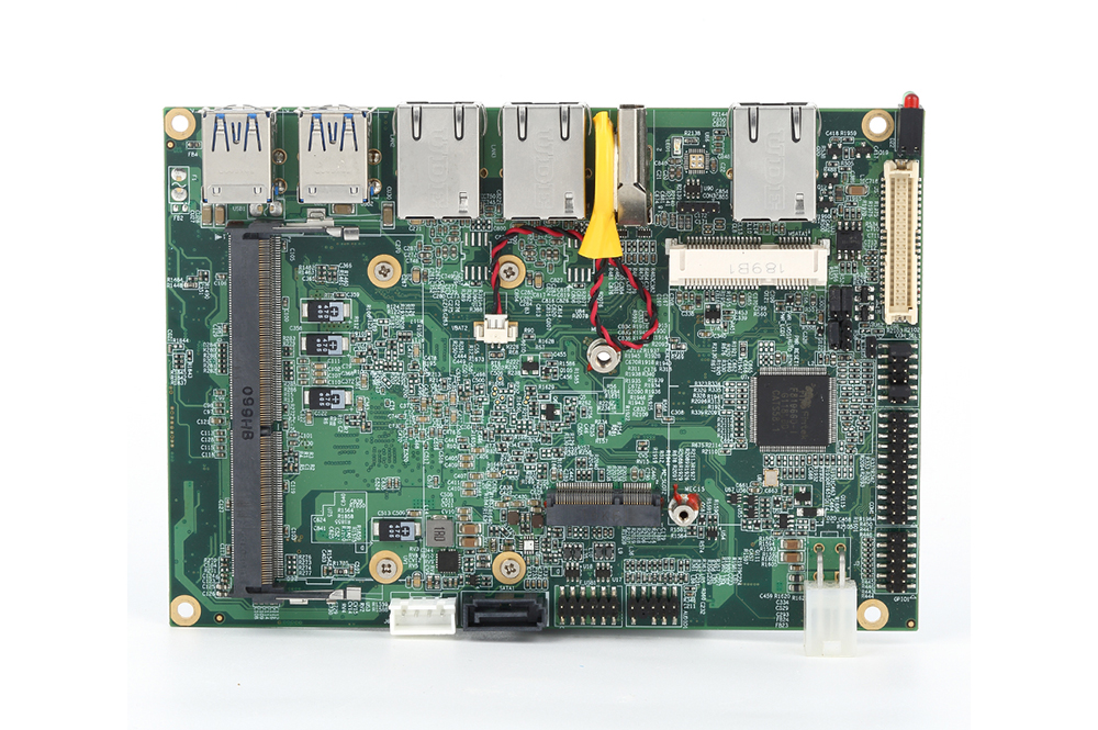3.5 Inch X86 DDR4 Industrial Motherboard, Wide Temp -40℃~+75℃ & Multi-Display Output