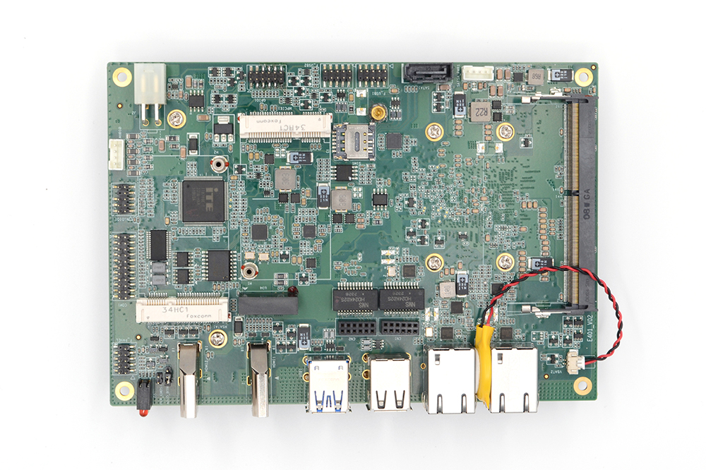 Fanless X86 4 inch Industrial Motherboard, Wide Temp Support, Elkhart Lake CPU, Up to 32GB DDR4 RAM Multi-IoT Interfaces