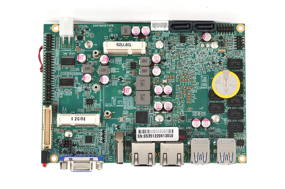 Fanless X86 Industrial 3.5 Inch Mainboard Onboard Core U CPU DDR4, Dual Intel LAN, Multi Display & Wide Temperature Design